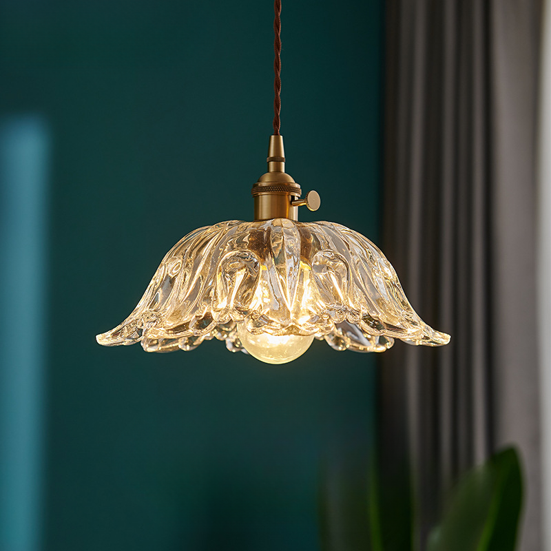 Glasblomstlampe
