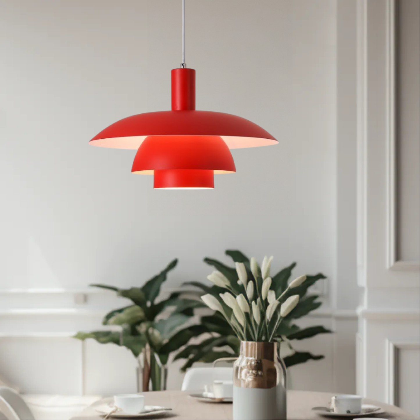 Danish Design Pendant Lamp – Scandinavian Minimalist Lighting