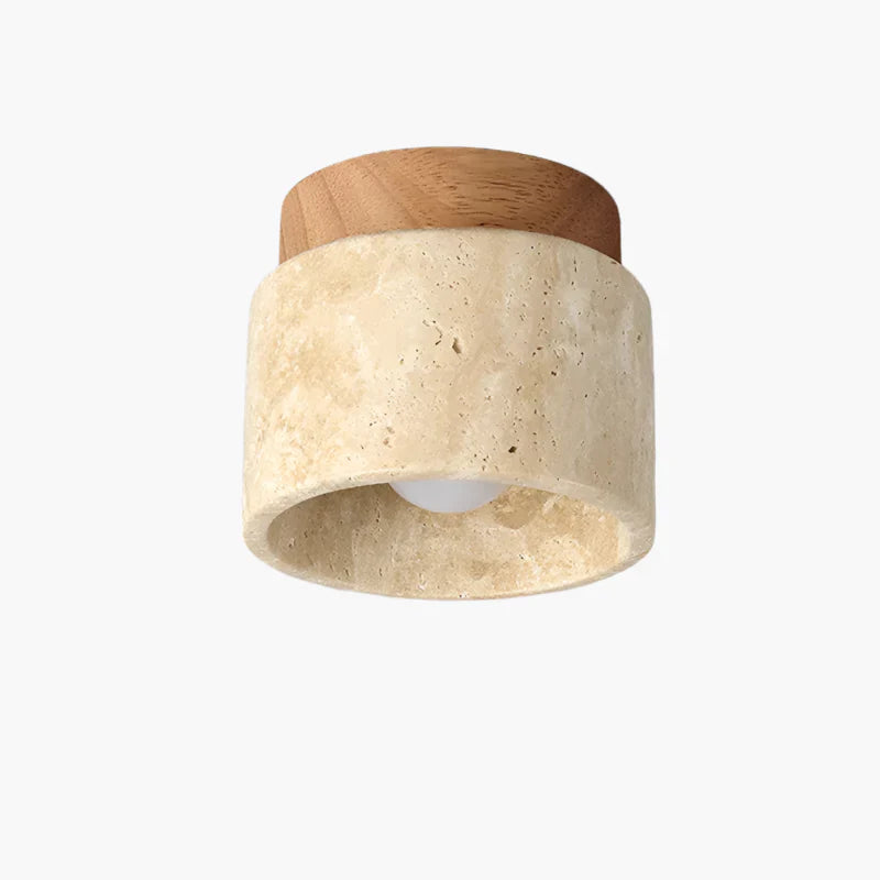 Kreativ japansk taklampe i flødestil