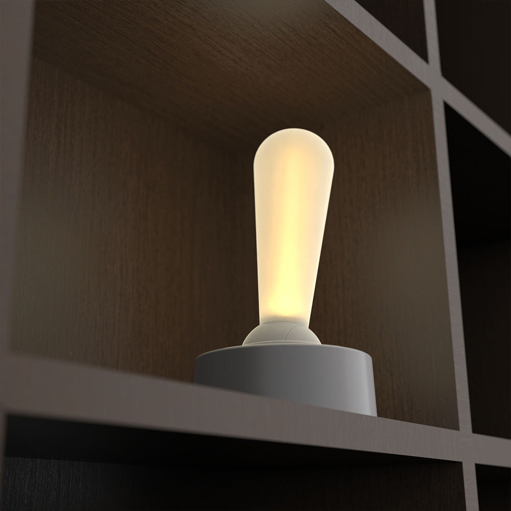 Retro Table Lamp with Handle – Rechargeable LED Light