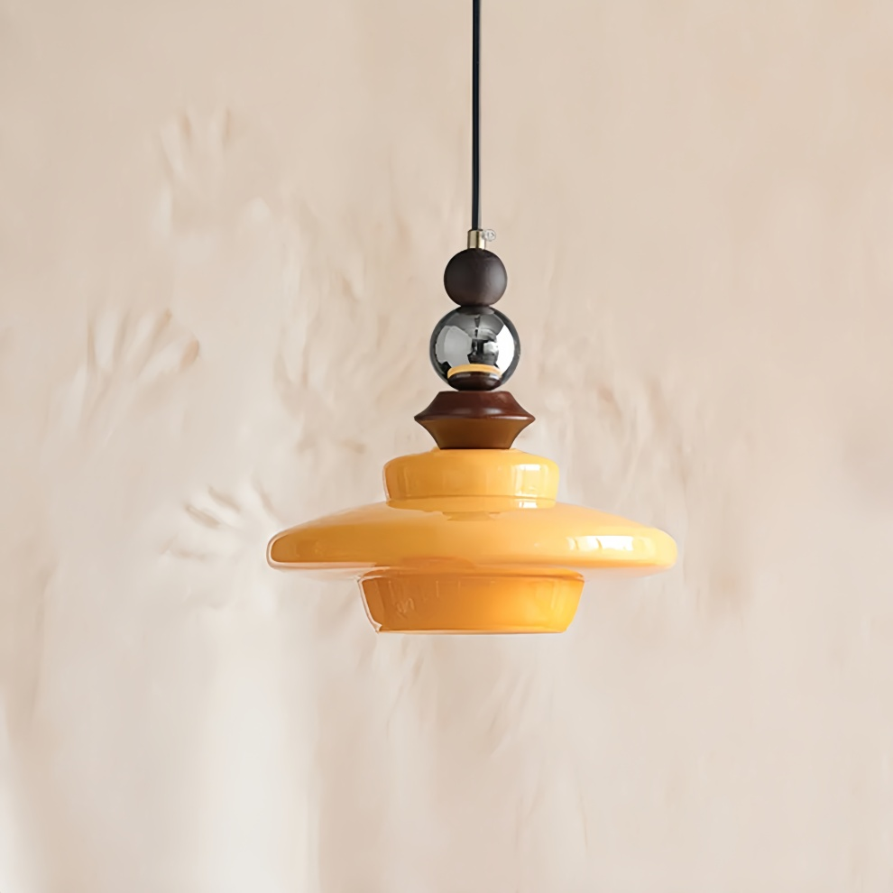 Beige Spisebord Pendellampe i Middelalderlig Stil