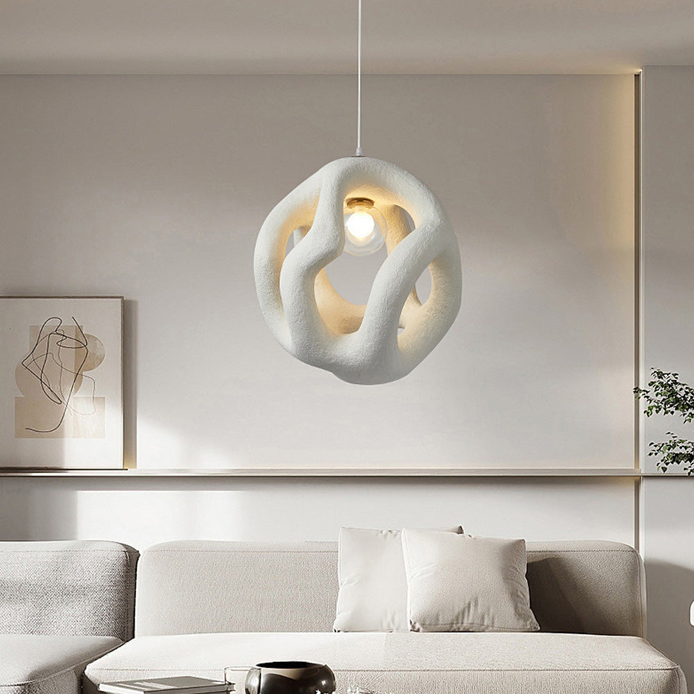 Pendellampe i Wabi Sabi-stil