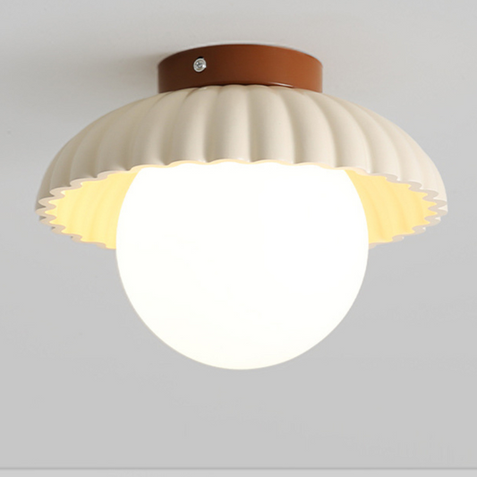 Jern loftslampe til entre