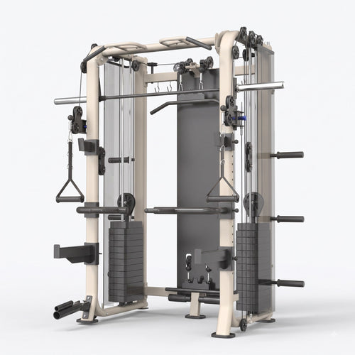 FRS-983S functional trainer Smith machine with dual weight stacks