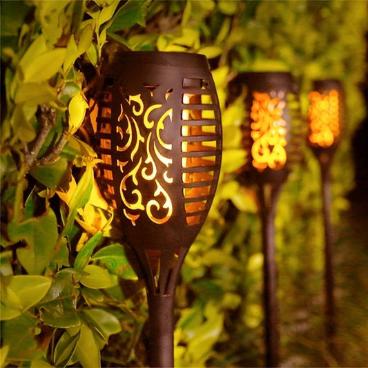 Pair of Outdoor Solar Touch Lights
