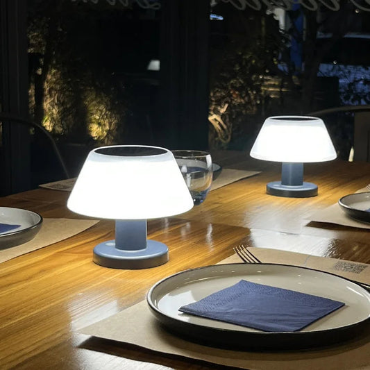 Solar Powered Table Lamp