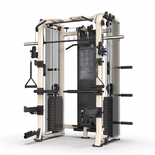 FRS-983S functional trainer Smith machine with dual weight stacks