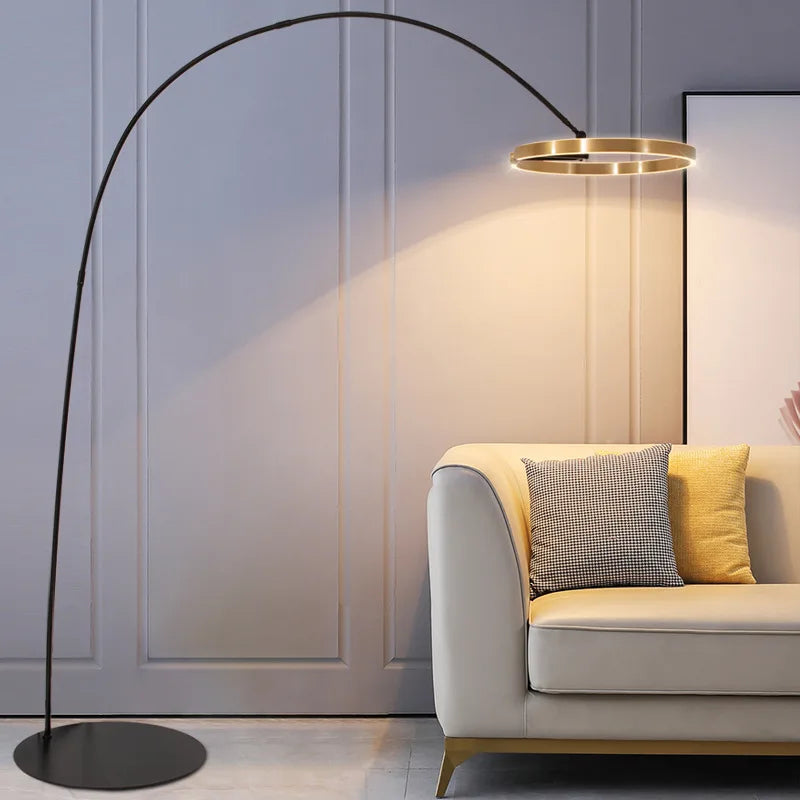 Nordisk design LED gulvlampe til fisking