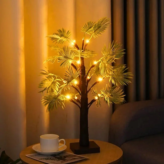 Palmeblad LED julelys