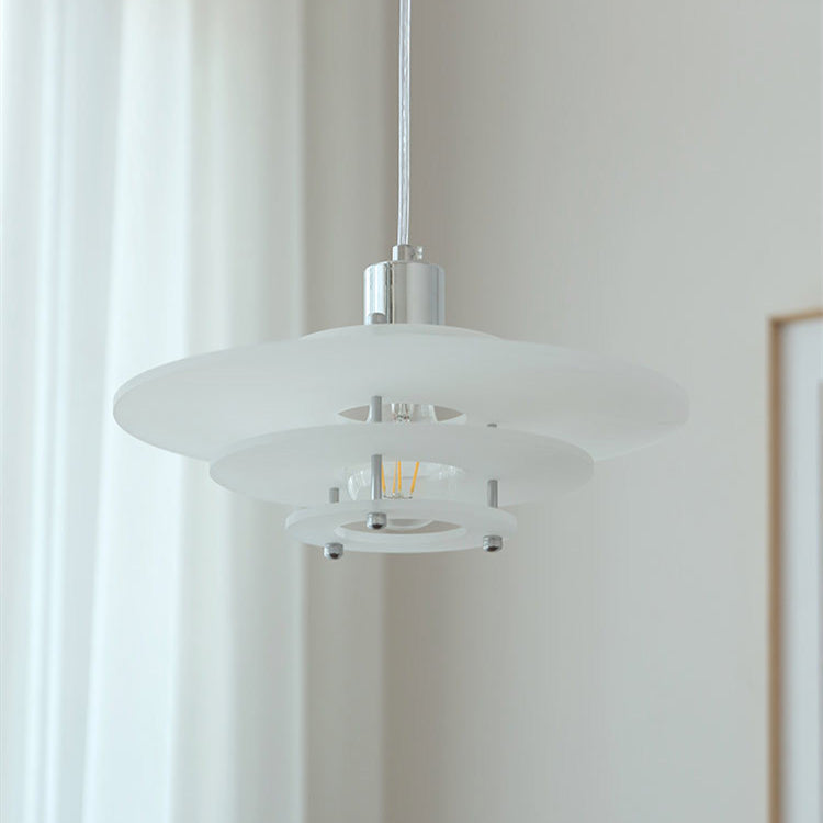 Moderne UFO-formet pendellampe i vintage-stil