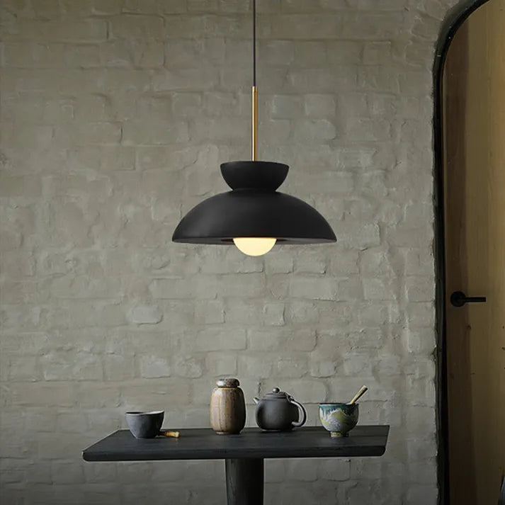 Nordic Augustus Pendant Lamp – Minimalist Dining Room Lighting (Ø34 cm)