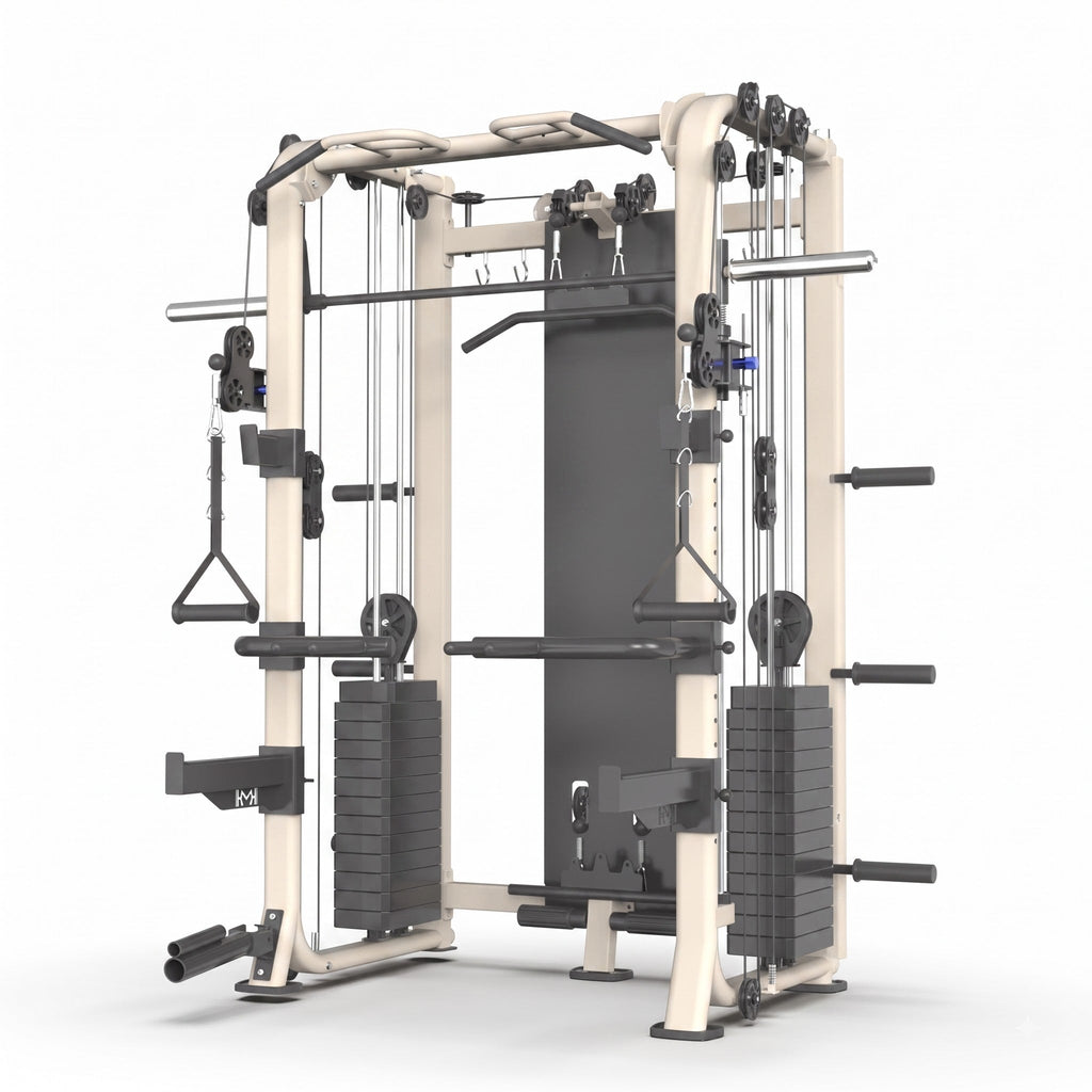 FRS-983S functional trainer Smith machine with dual weight stacks