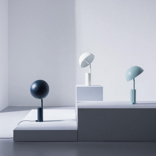 Bordlampe med kappe