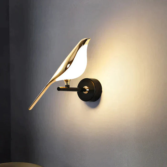 MrBird™ | Modern Fugleformet Væglampe