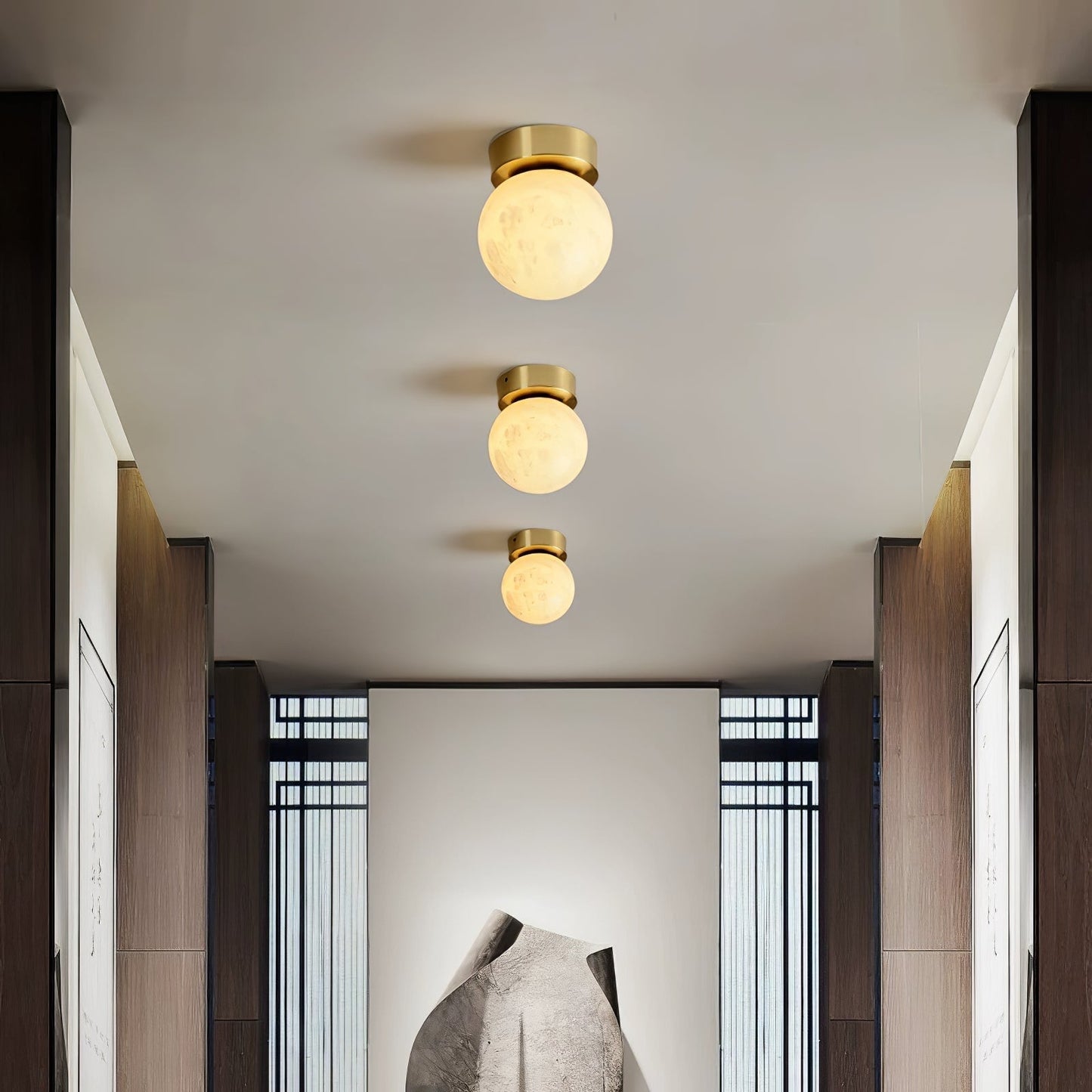 Alabaster Moon Loft Lamp