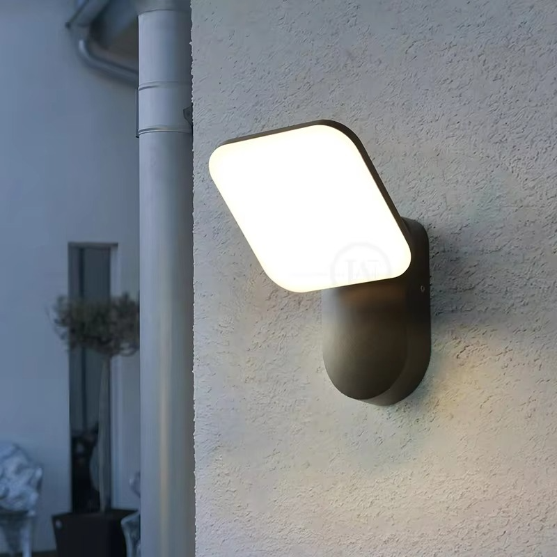 LED væglampe med bevægelsessensor