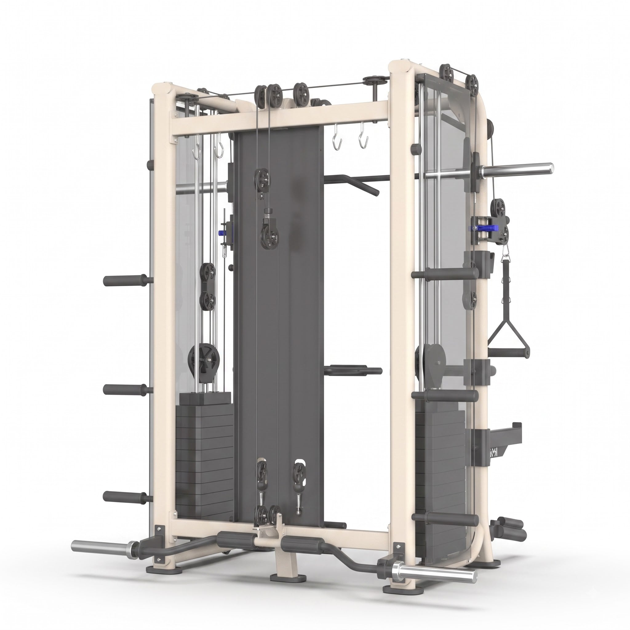 FRS-983S functional trainer Smith machine with dual weight stacks