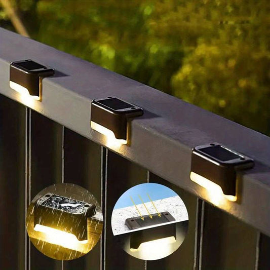 Solcelledrevne trådløse LED-væglamper – skab den perfekte havestemning!