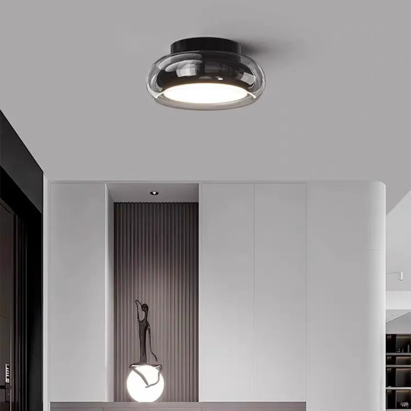 Gammel Lille Akryl LED Loftlampe