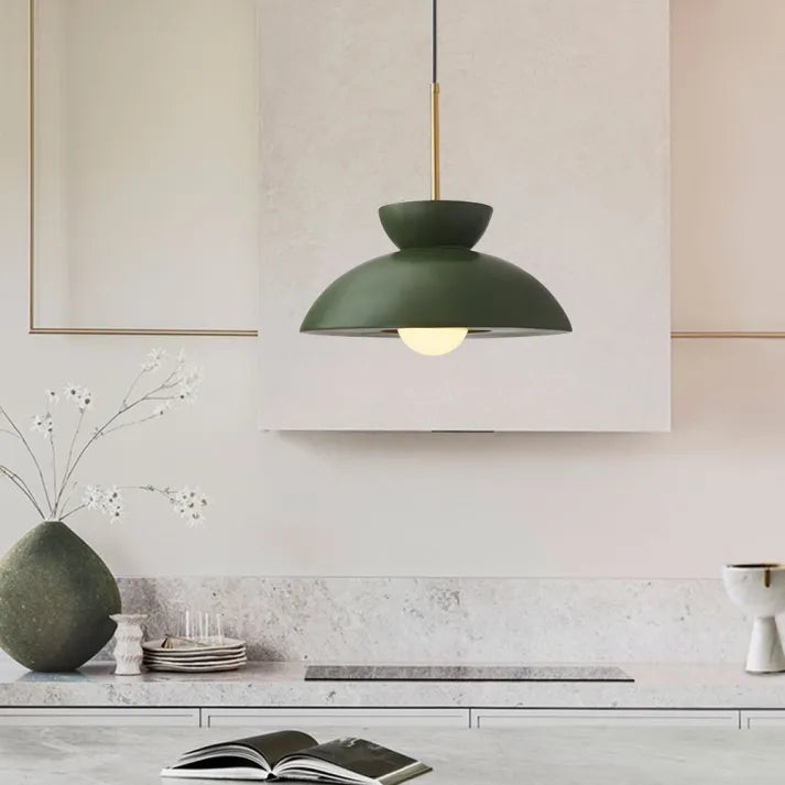 Nordic Augustus Pendant Lamp – Minimalist Dining Room Lighting (Ø34 cm)