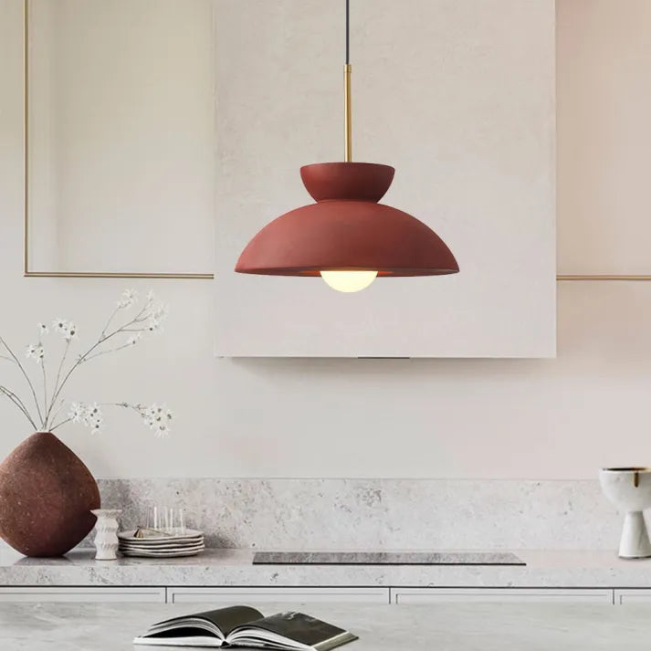 Nordic Augustus Pendant Lamp – Minimalist Dining Room Lighting (Ø34 cm)